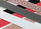 Ruban élastique décoratif durable, bandes élastiques adaptées aux besoins du client de ruban de couleur fournisseur